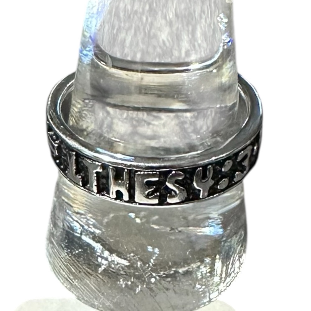 Silver Engraved Ring